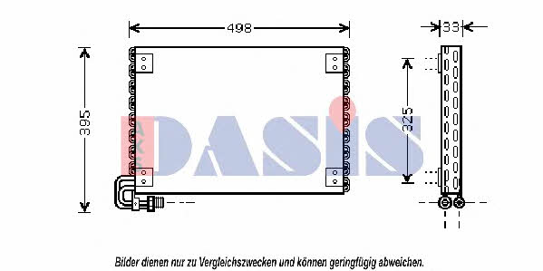 Dasis 072240N Радиатор кондиционера (Конденсатор) 072240N: Отличная цена - Купить в Польше на 2407.PL!