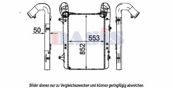 Dasis 267024N Chłodnica powietrza doładowującego (intercooler) 267024N: Dobra cena w Polsce na 2407.PL - Kup Teraz!