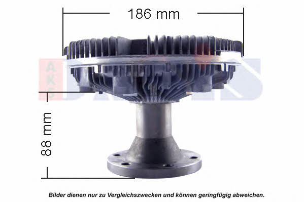 Dasis 268280N Viscous coupling assembly 268280N: Buy near me in Poland at 2407.PL - Good price!