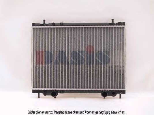 Dasis 081170N Radiator, engine cooling 081170N: Buy near me at 2407.PL in Poland at an Affordable price!