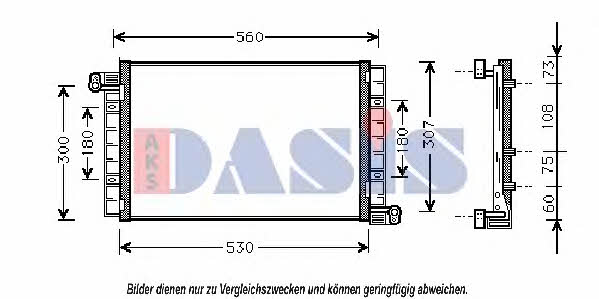 Dasis 082003N Радиатор кондиционера (Конденсатор) 082003N: Отличная цена - Купить в Польше на 2407.PL!