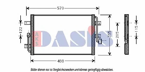 Dasis 082031N Радиатор кондиционера (Конденсатор) 082031N: Отличная цена - Купить в Польше на 2407.PL!