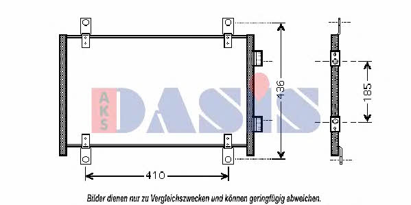 Dasis 082035N Радиатор кондиционера (Конденсатор) 082035N: Отличная цена - Купить в Польше на 2407.PL!