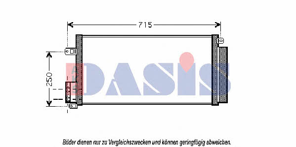 Dasis 082039N Радиатор кондиционера (Конденсатор) 082039N: Купить в Польше - Отличная цена на 2407.PL!