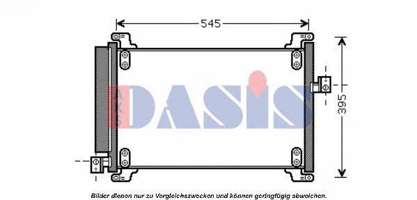Dasis 082044N Радиатор кондиционера (Конденсатор) 082044N: Отличная цена - Купить в Польше на 2407.PL!