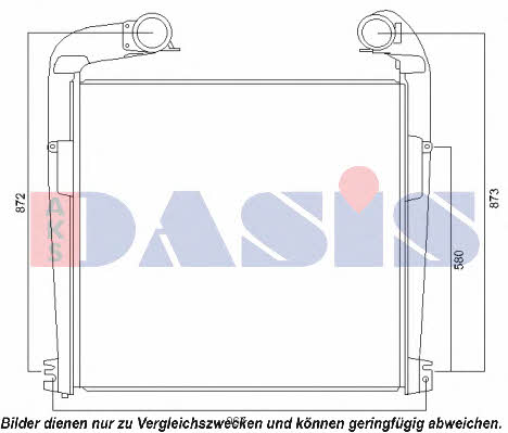 Dasis 277001N Intercooler, charger 277001N: Buy near me in Poland at 2407.PL - Good price!