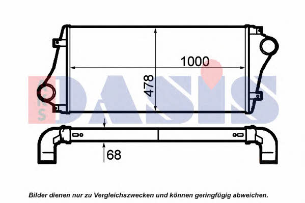 Dasis 287011N Ladeluftkühler 287011N: Kaufen Sie zu einem guten Preis in Polen bei 2407.PL!