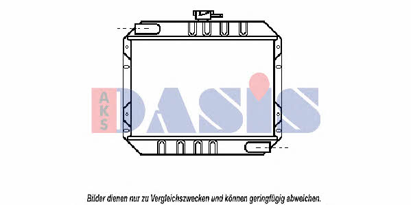 Dasis 090030N Radiator, engine cooling 090030N: Buy near me in Poland at 2407.PL - Good price!