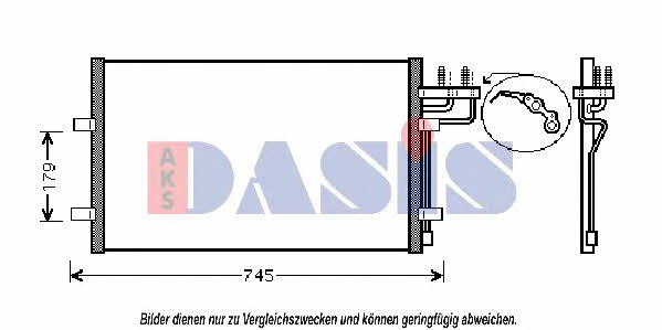 Dasis 092007N Радиатор кондиционера (Конденсатор) 092007N: Отличная цена - Купить в Польше на 2407.PL!