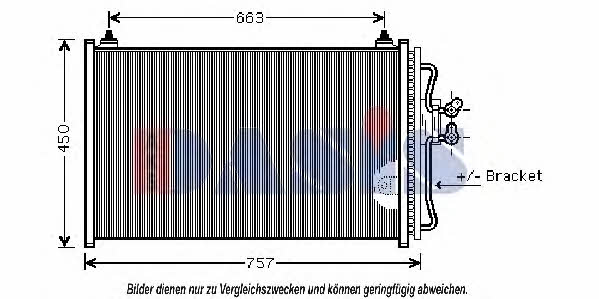 Dasis 092008N Радиатор кондиционера (Конденсатор) 092008N: Отличная цена - Купить в Польше на 2407.PL!