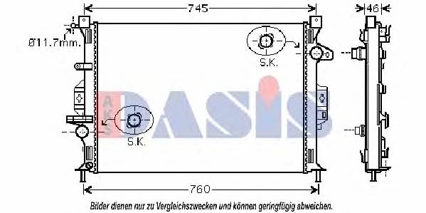 Dasis 092027N Радиатор кондиционера (Конденсатор) 092027N: Отличная цена - Купить в Польше на 2407.PL!