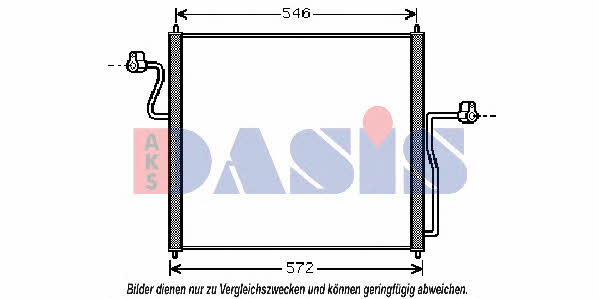 Dasis 092035N Радиатор кондиционера (Конденсатор) 092035N: Отличная цена - Купить в Польше на 2407.PL!