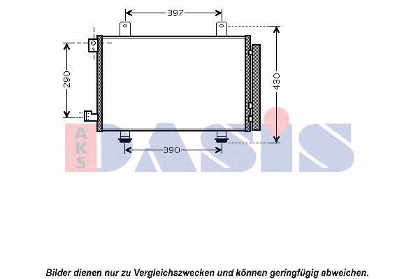 Dasis 322022N Радиатор кондиционера (Конденсатор) 322022N: Отличная цена - Купить в Польше на 2407.PL!