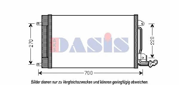 Dasis 332000N Радиатор кондиционера (Конденсатор) 332000N: Купить в Польше - Отличная цена на 2407.PL!