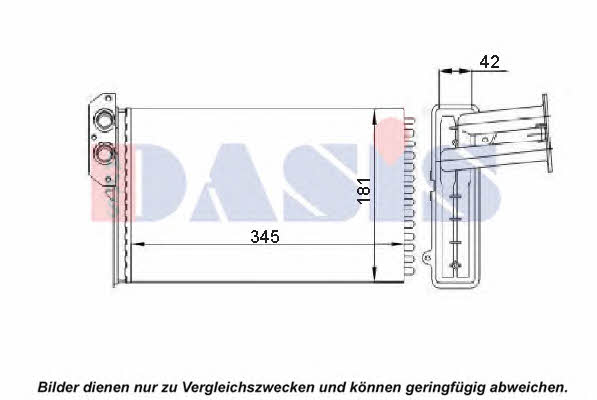 Dasis 139011N Wärmetauscher, innenraumheizung 139011N: Kaufen Sie zu einem guten Preis in Polen bei 2407.PL!