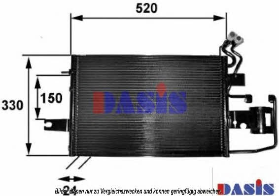 Dasis 492002N Радиатор кондиционера (Конденсатор) 492002N: Отличная цена - Купить в Польше на 2407.PL!