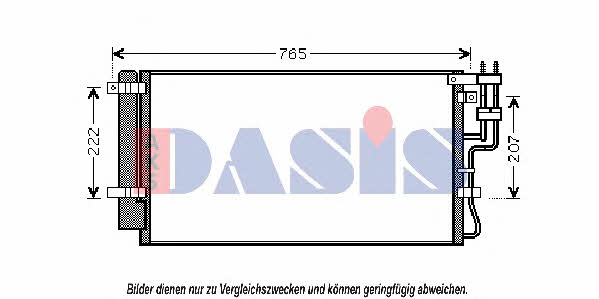 Dasis 510091N Радиатор кондиционера (Конденсатор) 510091N: Отличная цена - Купить в Польше на 2407.PL!