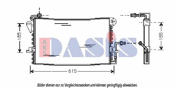 Dasis 092430N Радиатор кондиционера (Конденсатор) 092430N: Отличная цена - Купить в Польше на 2407.PL!