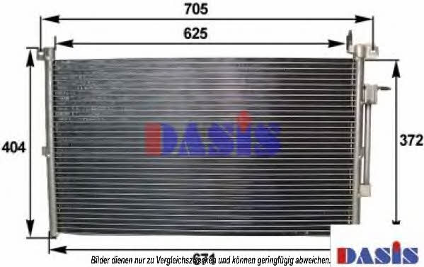 Dasis 092720N Радиатор кондиционера (Конденсатор) 092720N: Отличная цена - Купить в Польше на 2407.PL!