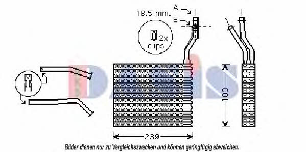 Dasis 096007N Heat exchanger, interior heating 096007N: Buy near me in Poland at 2407.PL - Good price!