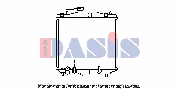 Dasis 350160N Chłodnica, układ chłodzenia silnika 350160N: Dobra cena w Polsce na 2407.PL - Kup Teraz!