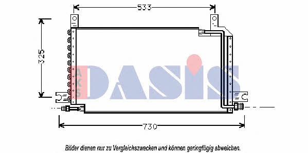 Dasis 352010N Радиатор кондиционера (Конденсатор) 352010N: Отличная цена - Купить в Польше на 2407.PL!