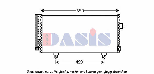 Dasis 352015N Радиатор кондиционера (Конденсатор) 352015N: Купить в Польше - Отличная цена на 2407.PL!