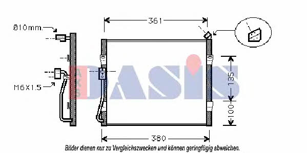 Dasis 372020N Радиатор кондиционера (Конденсатор) 372020N: Отличная цена - Купить в Польше на 2407.PL!