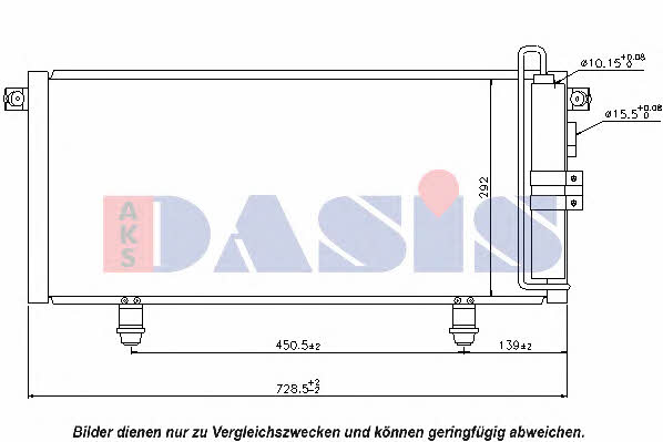 Dasis 142024N Радиатор кондиционера (Конденсатор) 142024N: Отличная цена - Купить в Польше на 2407.PL!