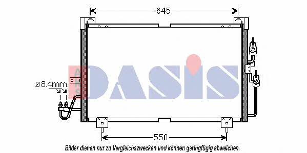 Dasis 142028N Радиатор кондиционера (Конденсатор) 142028N: Отличная цена - Купить в Польше на 2407.PL!