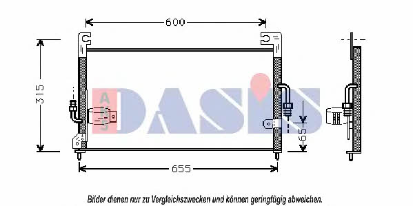 Dasis 142140N Радиатор кондиционера (Конденсатор) 142140N: Купить в Польше - Отличная цена на 2407.PL!