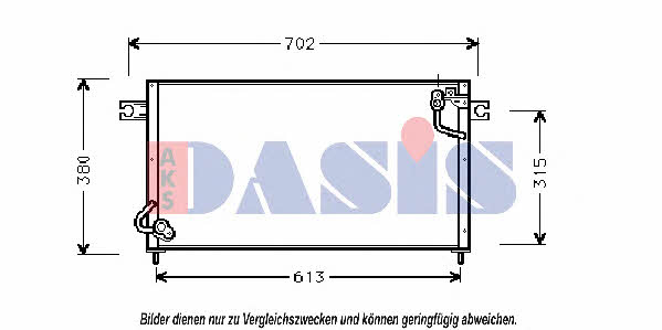 Dasis 142190N Радиатор кондиционера (Конденсатор) 142190N: Отличная цена - Купить в Польше на 2407.PL!
