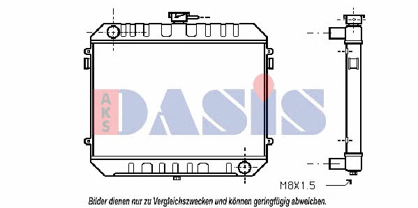 Dasis 150920N Radiator, engine cooling 150920N: Buy near me in Poland at 2407.PL - Good price!