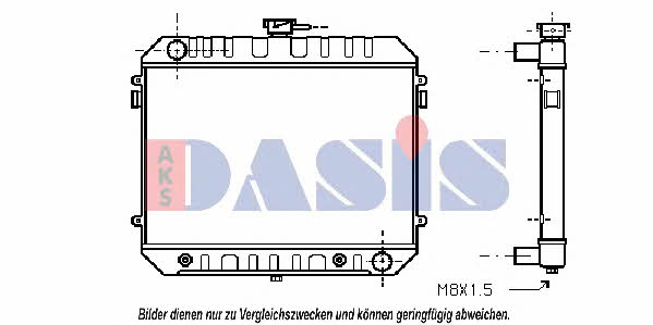 Dasis 150930N Radiator, engine cooling 150930N: Buy near me in Poland at 2407.PL - Good price!