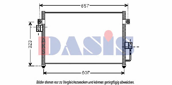 Dasis 512026N Радиатор кондиционера (Конденсатор) 512026N: Купить в Польше - Отличная цена на 2407.PL!