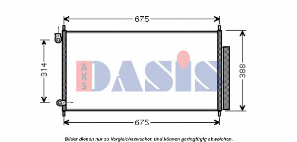 Dasis 512028N Радиатор кондиционера (Конденсатор) 512028N: Отличная цена - Купить в Польше на 2407.PL!