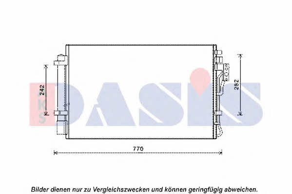 Dasis 512066N Радиатор кондиционера (Конденсатор) 512066N: Отличная цена - Купить в Польше на 2407.PL!
