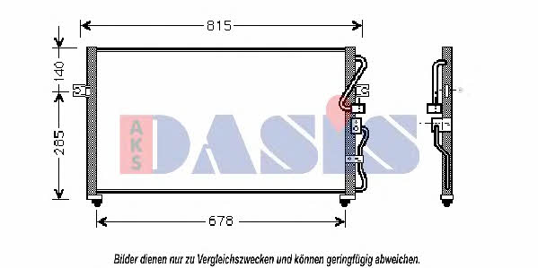 Dasis 512070N Радиатор кондиционера (Конденсатор) 512070N: Отличная цена - Купить в Польше на 2407.PL!