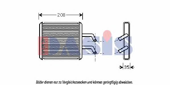 Dasis 516011N Wärmetauscher, innenraumheizung 516011N: Kaufen Sie zu einem guten Preis in Polen bei 2407.PL!