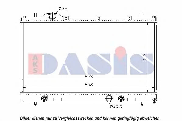 Dasis 520014N Радіатор охолодження двигуна 520014N: Купити у Польщі - Добра ціна на 2407.PL!
