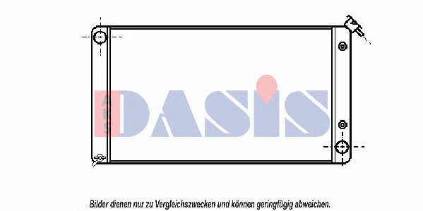 Dasis 520035N Kühler motorkühlung 520035N: Kaufen Sie zu einem guten Preis in Polen bei 2407.PL!