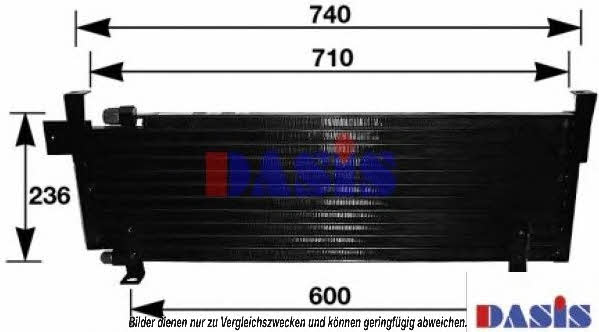 Dasis 520046N Радиатор кондиционера (Конденсатор) 520046N: Отличная цена - Купить в Польше на 2407.PL!