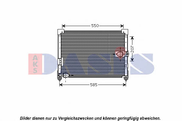 Dasis 102017N Радиатор кондиционера (Конденсатор) 102017N: Купить в Польше - Отличная цена на 2407.PL!