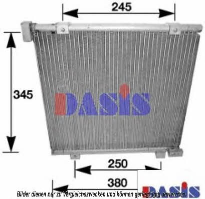 Dasis 102090N Радиатор кондиционера (Конденсатор) 102090N: Отличная цена - Купить в Польше на 2407.PL!