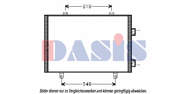 Dasis 392002N Радиатор кондиционера (Конденсатор) 392002N: Отличная цена - Купить в Польше на 2407.PL!