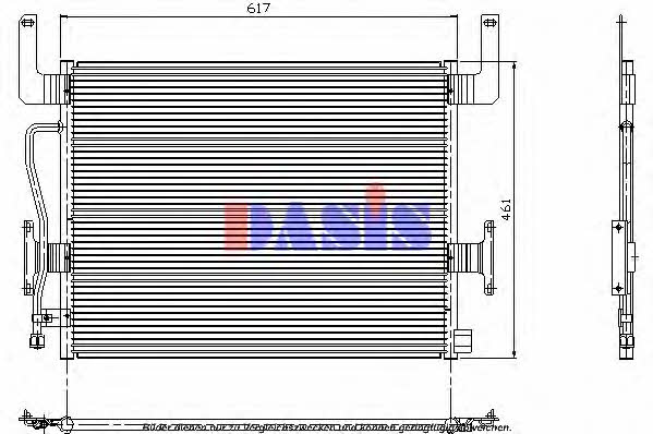 Dasis 392020N Радиатор кондиционера (Конденсатор) 392020N: Купить в Польше - Отличная цена на 2407.PL!