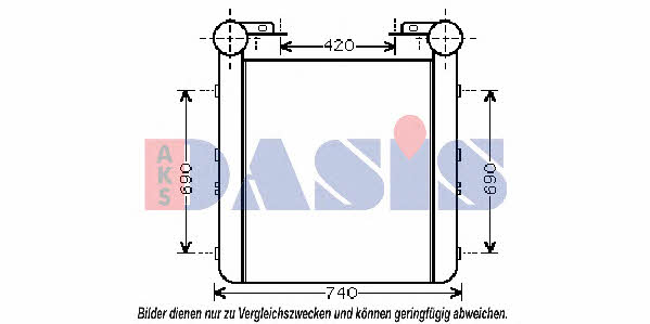 Dasis 397220N Chłodnica powietrza doładowującego (intercooler) 397220N: Dobra cena w Polsce na 2407.PL - Kup Teraz!