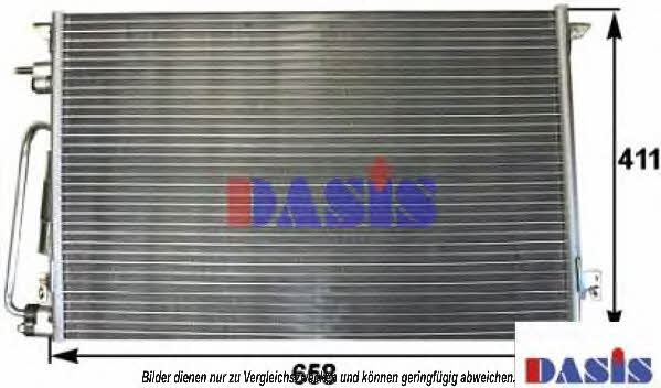 Dasis 152011N Радиатор кондиционера (Конденсатор) 152011N: Купить в Польше - Отличная цена на 2407.PL!
