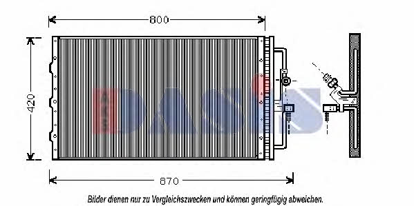Dasis 152720N Радиатор кондиционера (Конденсатор) 152720N: Отличная цена - Купить в Польше на 2407.PL!