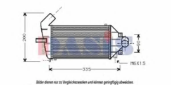 Dasis 157004N Intercooler, charger 157004N: Buy near me in Poland at 2407.PL - Good price!